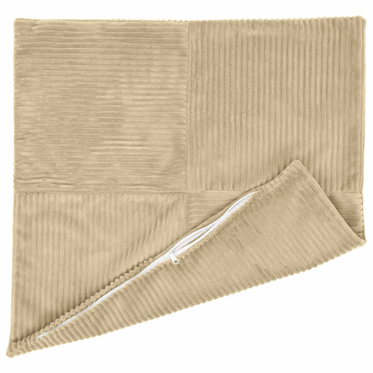 Polyester Corduroy - Green 45x45cm