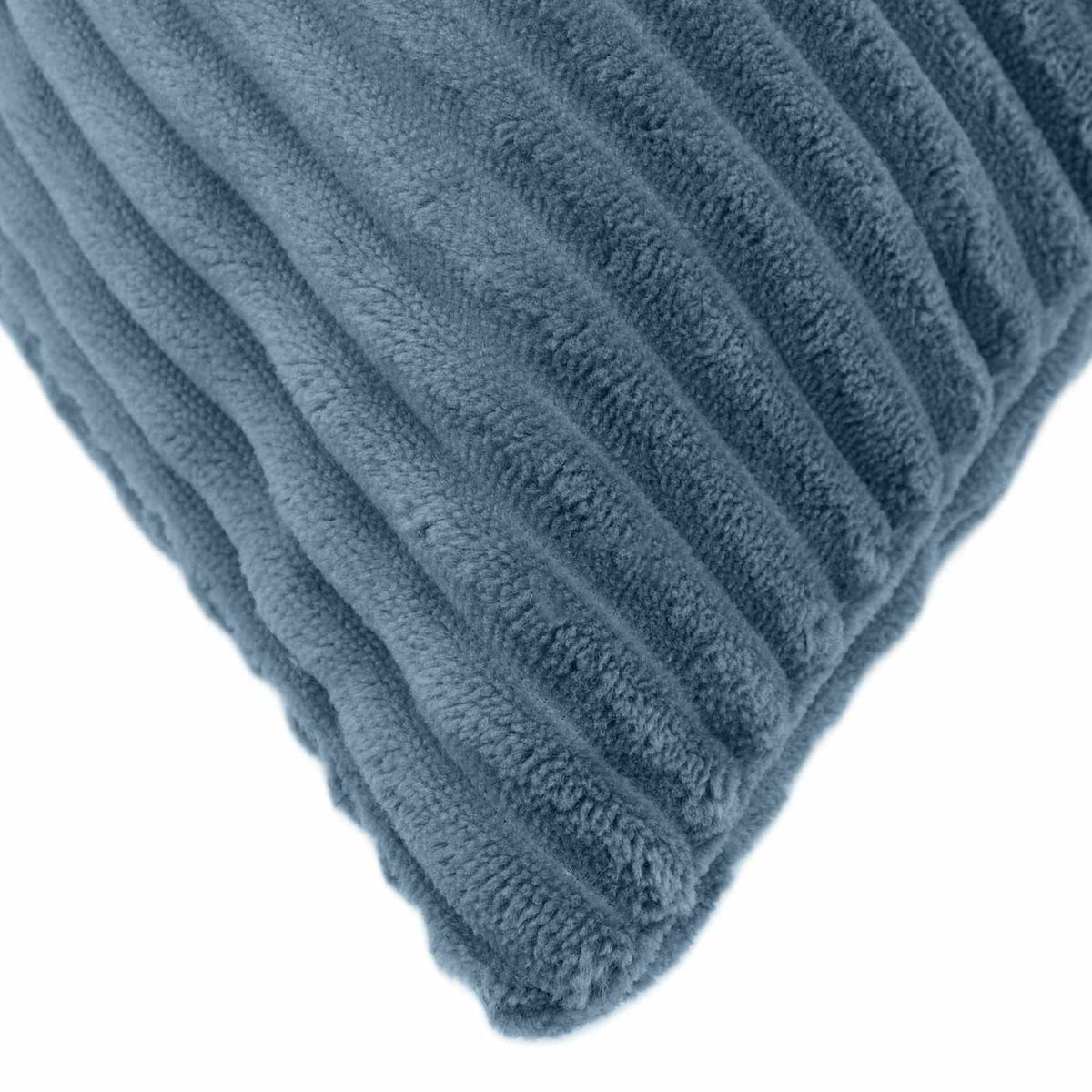 Polyester Corduroy - Blue 45x45cm
