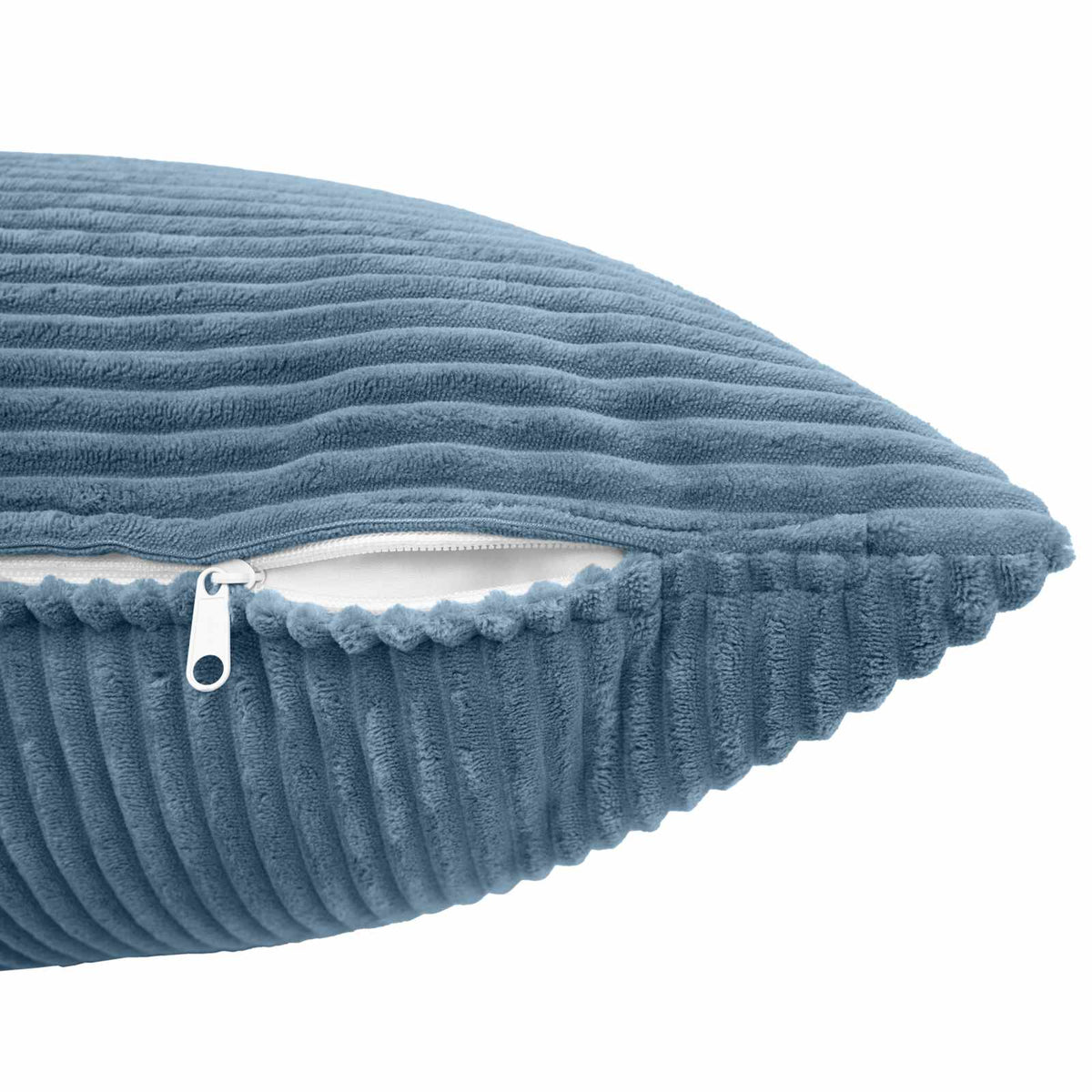 Polyester Corduroy - Blue 45x45cm