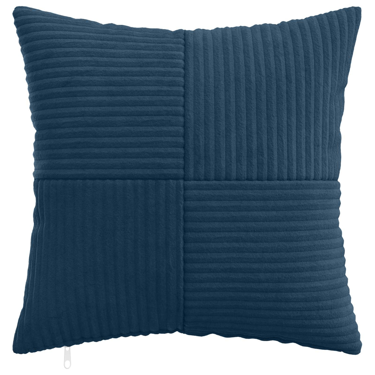 Polyester Corduroy - Navy 45x45cm