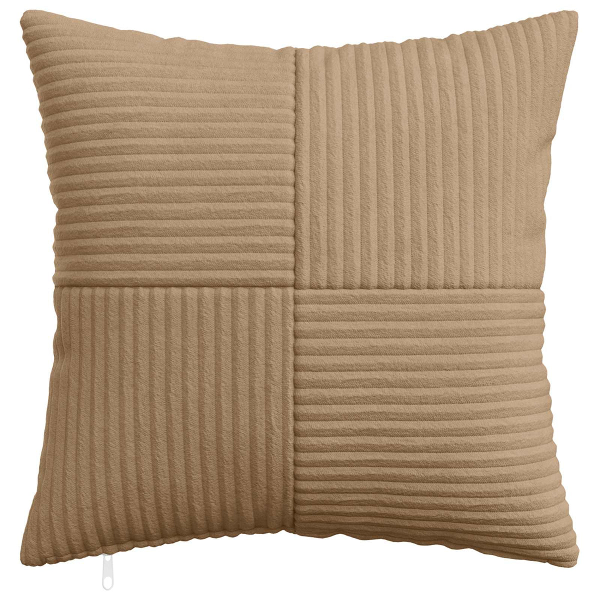 Polyester Corduroy - Brown 45x45cm