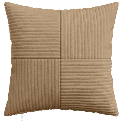 Polyester Corduroy - Brown 45x45cm