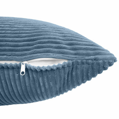 Polyester Corduroy - Blue 50x50cm