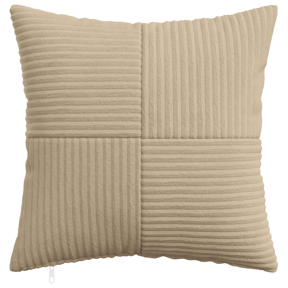 Cushion Covers Taupe Corduroy 50x50cm