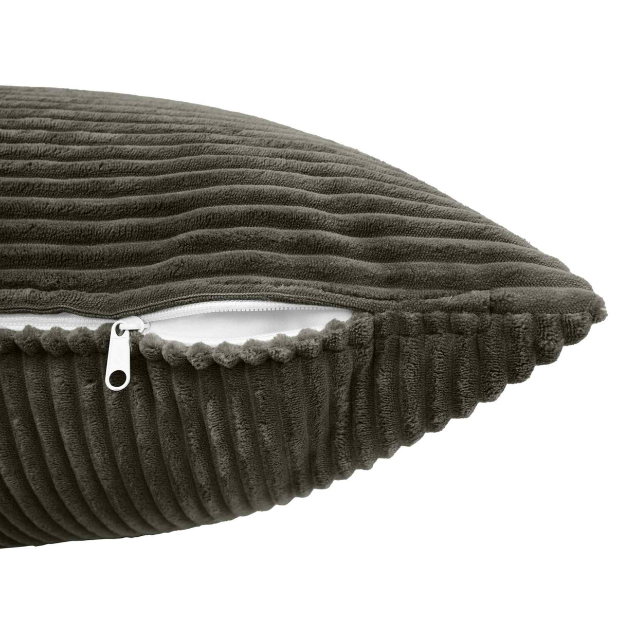 Cushion Covers Anthracite Corduroy 55x55cm