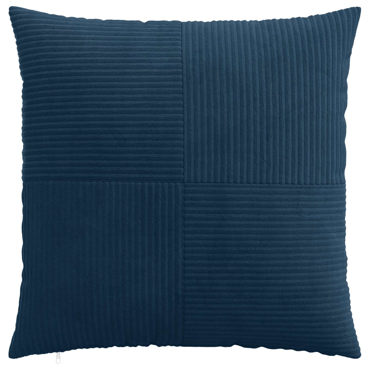 Polyester Corduroy - Navy 55x55cm