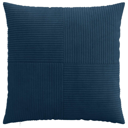 Polyester Corduroy - Navy 55x55cm
