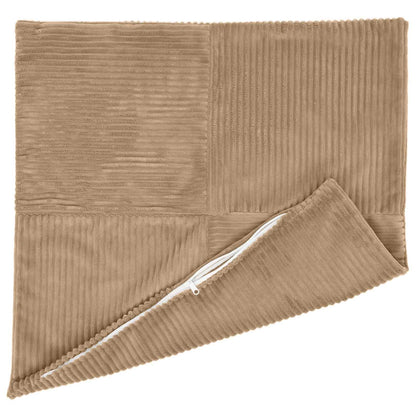 Polyester Corduroy - Brown 60x60cm