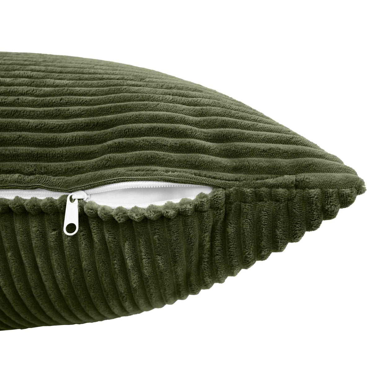 Polyester Corduroy - Green 60x60cm