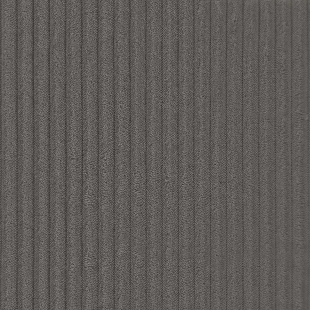 Cushion Cover Dark Grey Corduroy 40x40cm
