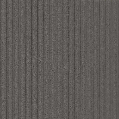 Cushion Cover Dark Grey Corduroy 40x40cm