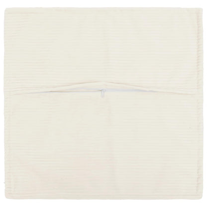 Cushion Cover Cream Corduroy 40x40cm