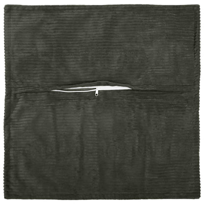 Cushion Cover Anthracite Corduroy 40x40cm