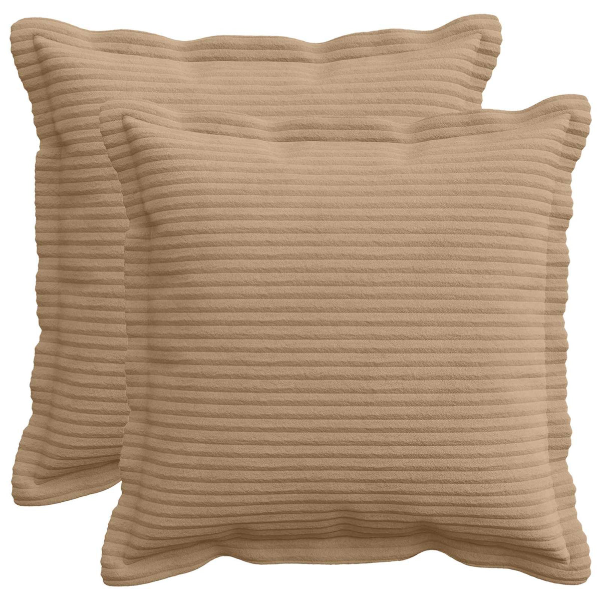 Cushion Cover Brown Corduroy 40x40cm