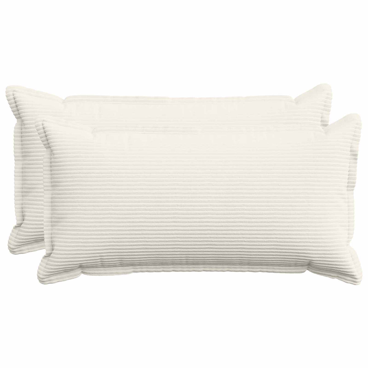 Cushion Cover Cream Corduroy 40x80cm