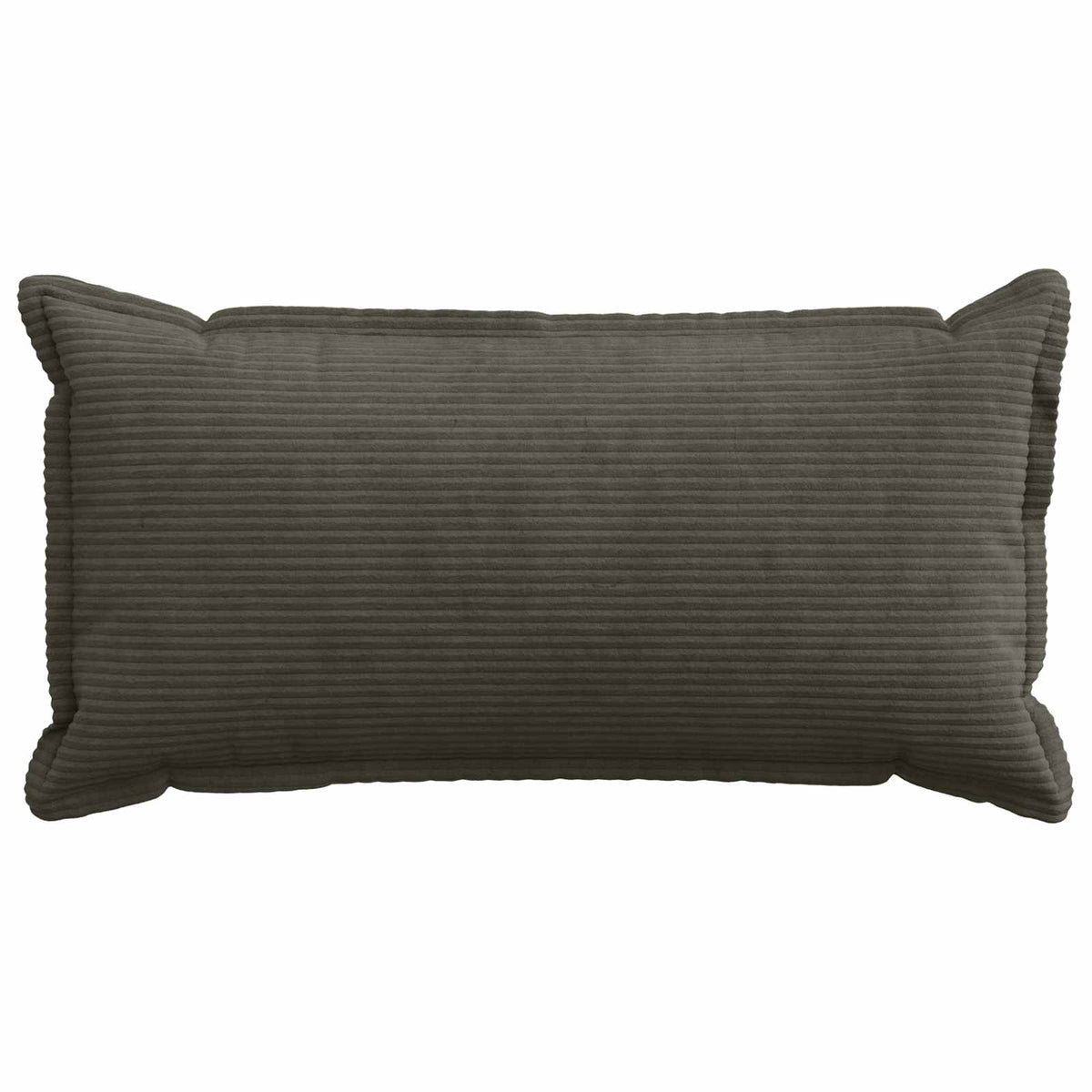 Cushion Cover Anthracite Corduroy 40x80cm