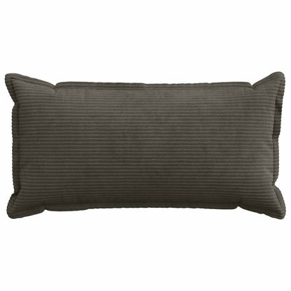 Cushion Cover Anthracite Corduroy 40x80cm