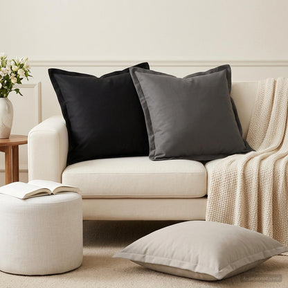 Outdoor Cushion Anthracite Polyester 45x45cm