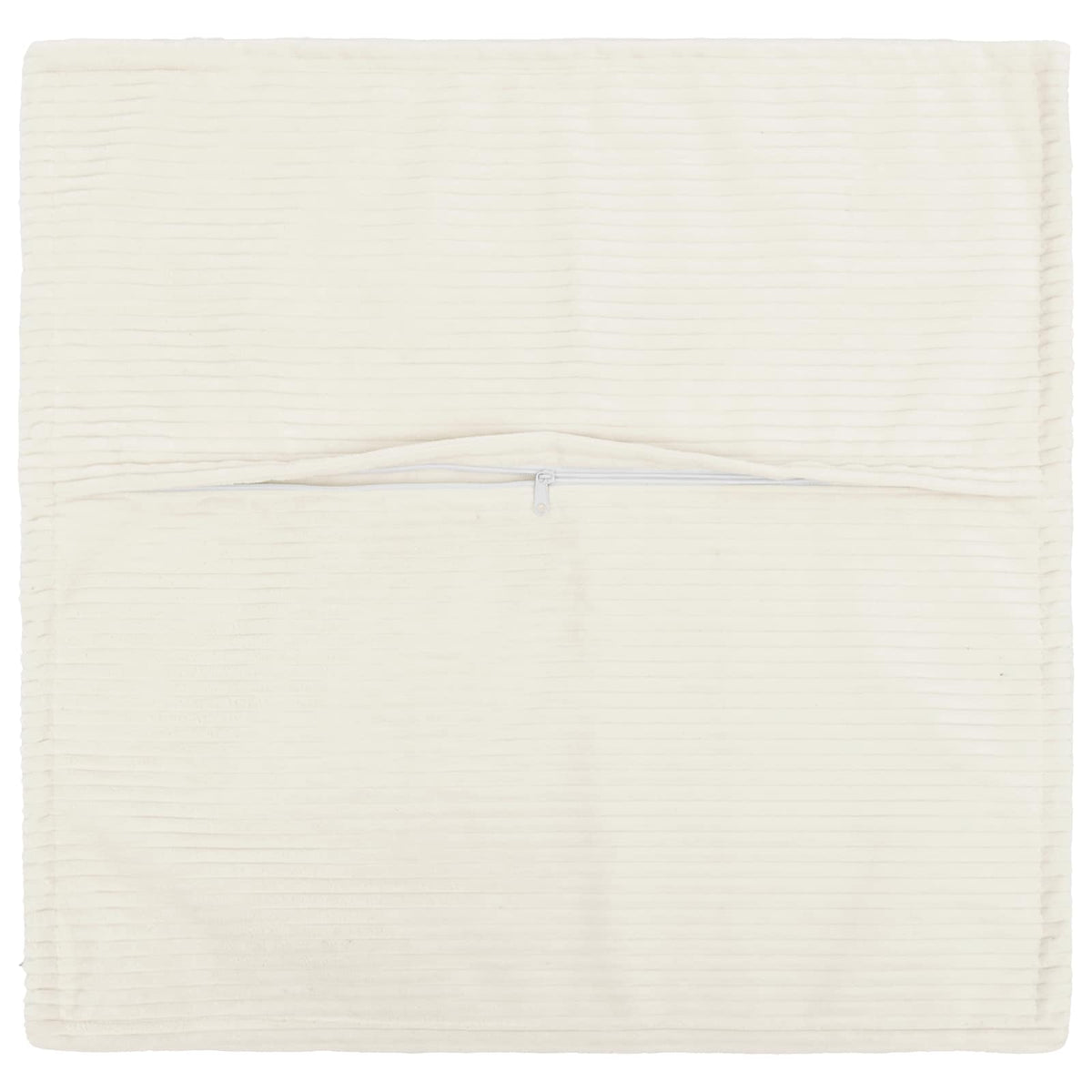 Cushion Cover Cream Corduroy 80x80cm