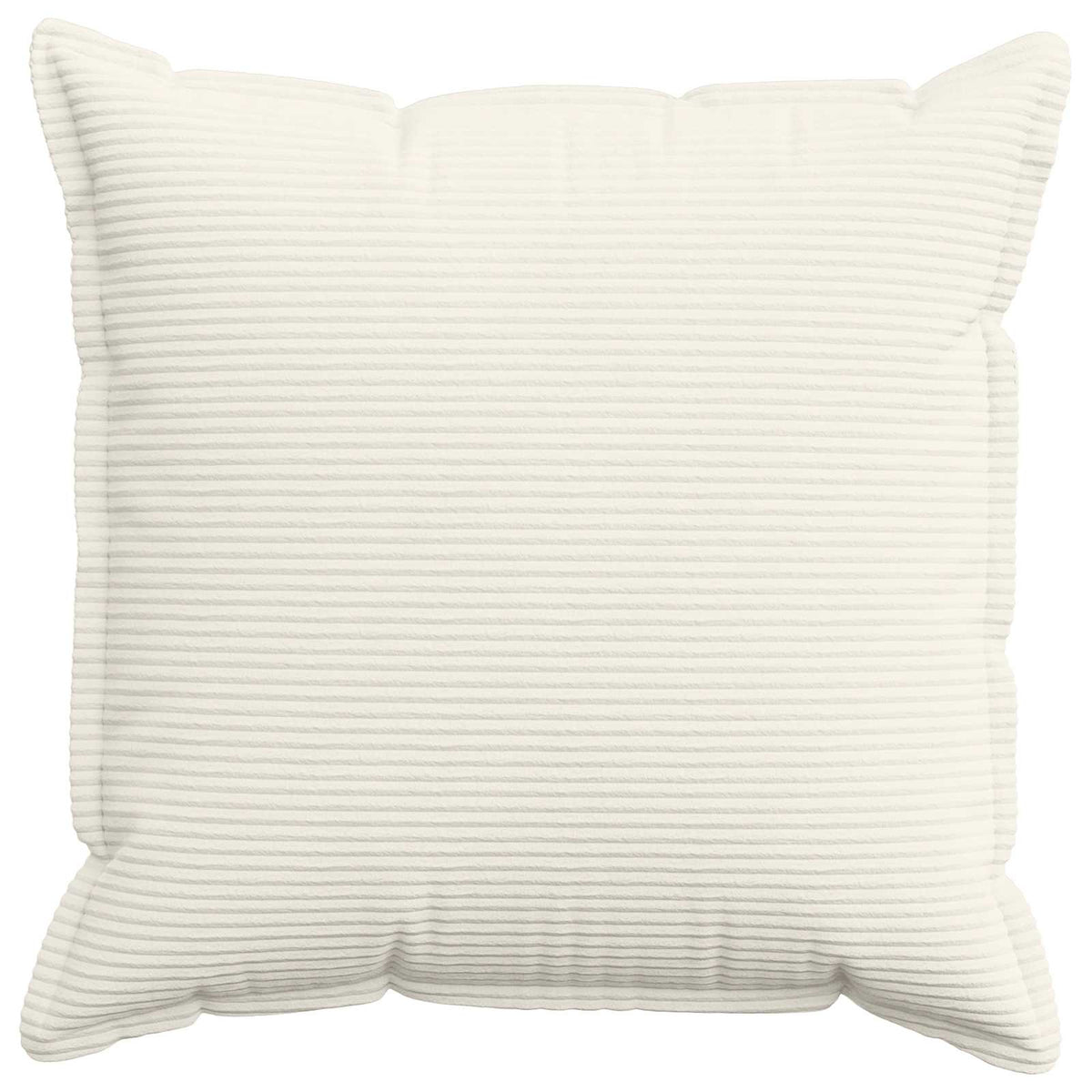 Cushion Cover Cream Corduroy 80x80cm