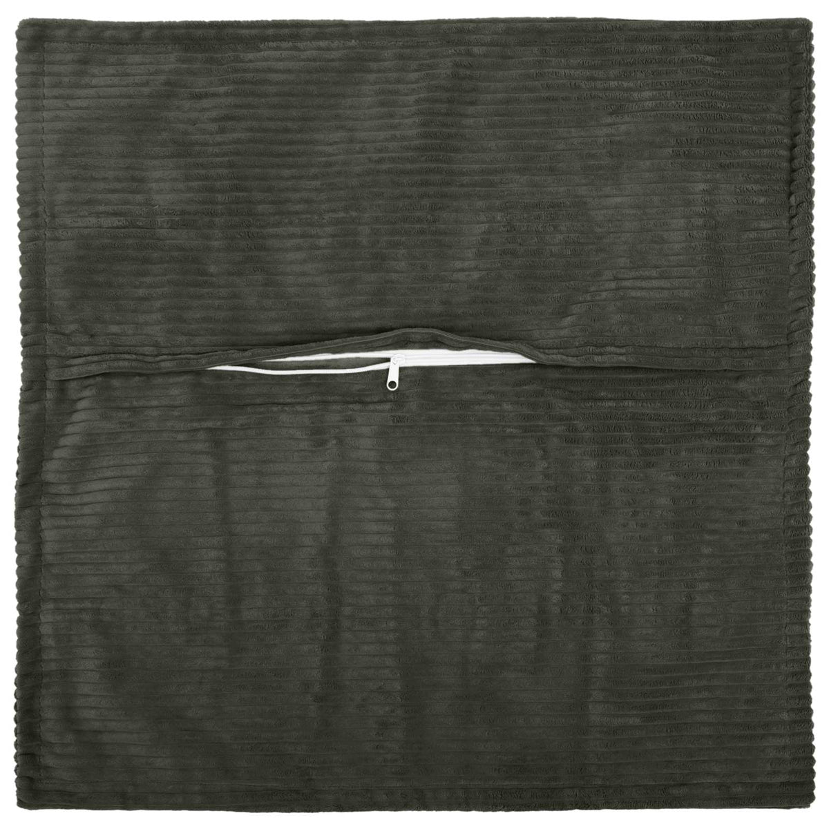 Cushion Cover Anthracite Corduroy 80x80cm