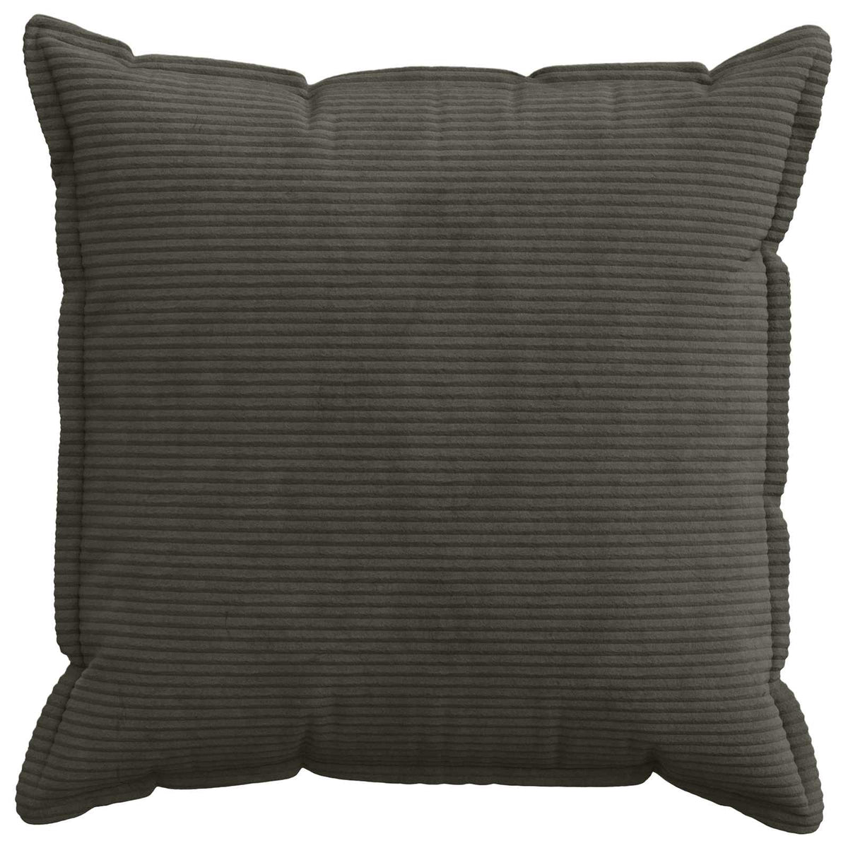 Cushion Cover Anthracite Corduroy 80x80cm