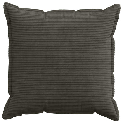Cushion Cover Anthracite Corduroy 80x80cm