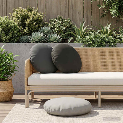 Grey Outdoor Cushion Set