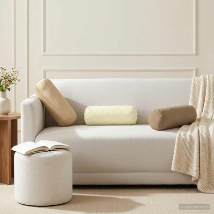 Beige Outdoor Cushion Set 15x40cm
