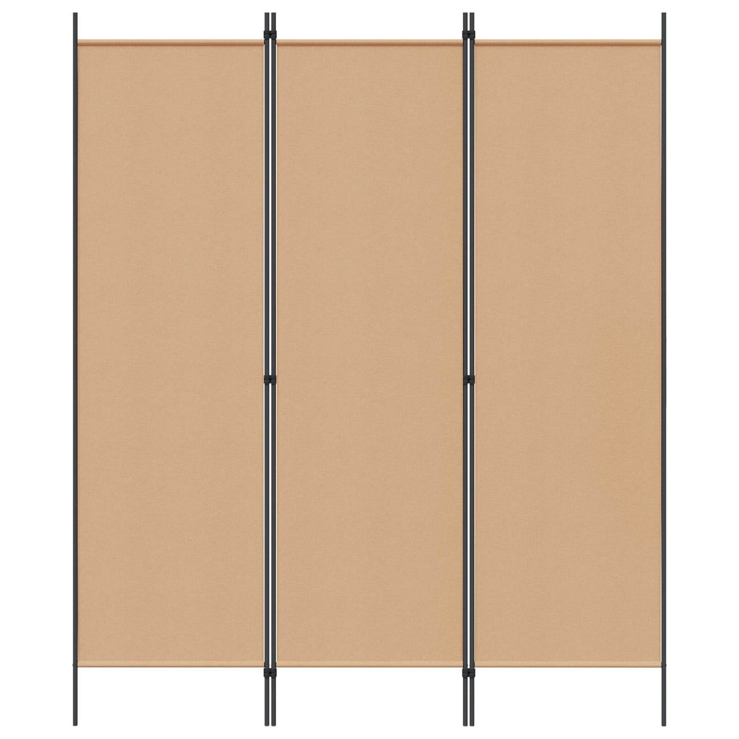 Fabric Room Divider Beige 150x180cm | HomeAndLiving