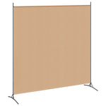 Fabric Room Divider Single Panel Beige | HomeAndLiving