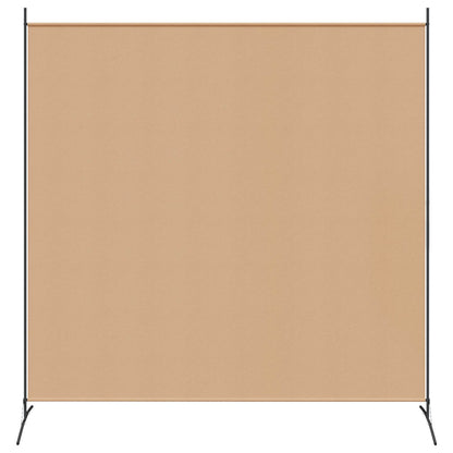 Fabric Room Divider Single Panel Beige | HomeAndLiving
