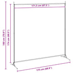 Fabric Room Divider Single Panel Beige | HomeAndLiving