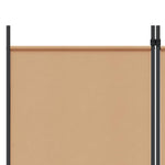 3-Panel Fabric Room Divider Beige 150x200cm | HomeAndLiving