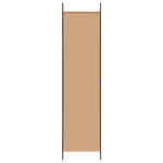 3-Panel Fabric Room Divider Beige 150x200cm | HomeAndLiving