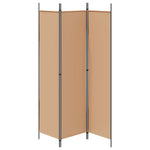 3-Panel Fabric Room Divider Beige 150x200cm | HomeAndLiving
