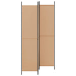 3-Panel Room Divider Beige Fabric 150x220cm | HomeAndLiving