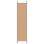4-Panel Fabric Room Divider Beige 200x220cm | HomeAndLiving