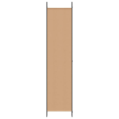 6-Panel Room Divider Beige Fabric 300x220cm | HomeAndLiving - 5