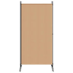 Fabric Room Divider 2-Panel Beige 175x180cm | HomeAndLiving
