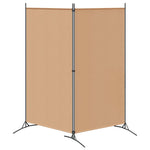 Fabric Room Divider 2-Panel Beige 175x180cm | HomeAndLiving