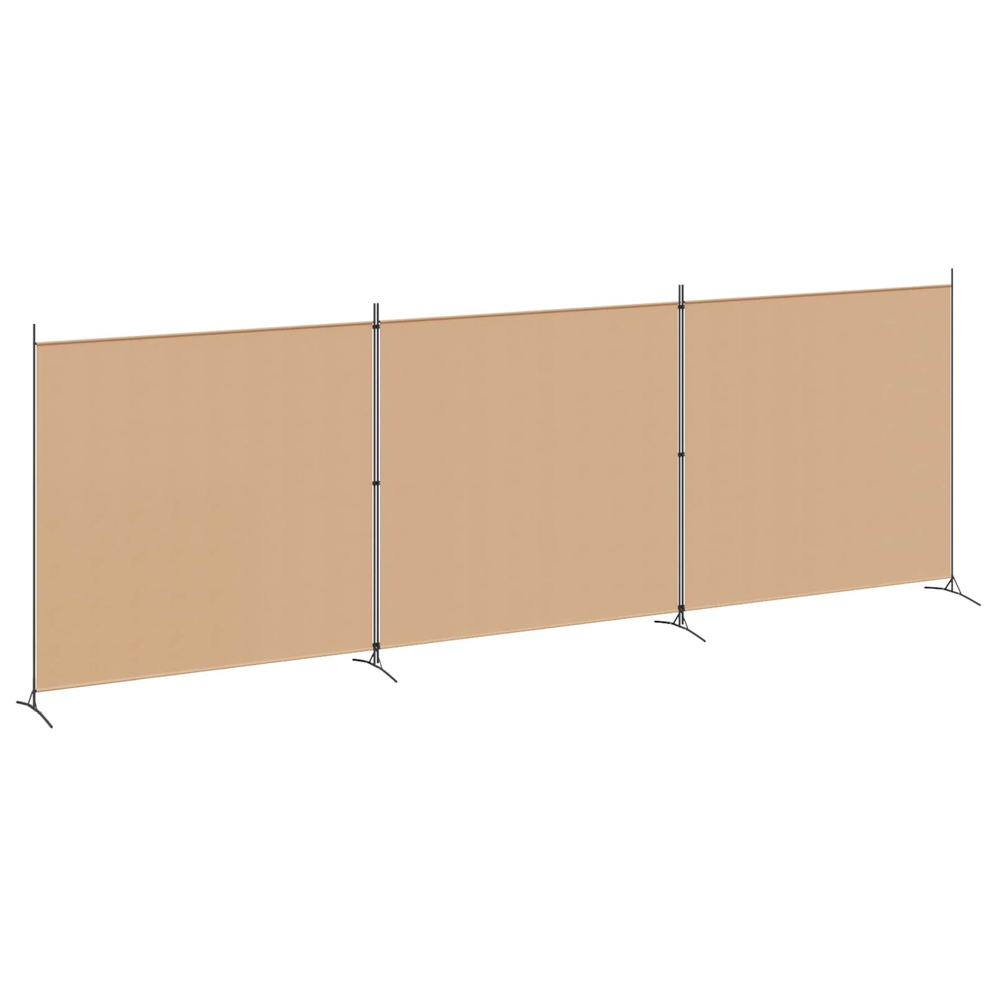 4-Panel Fabric Room Divider 525x180cm | HomeAndLiving