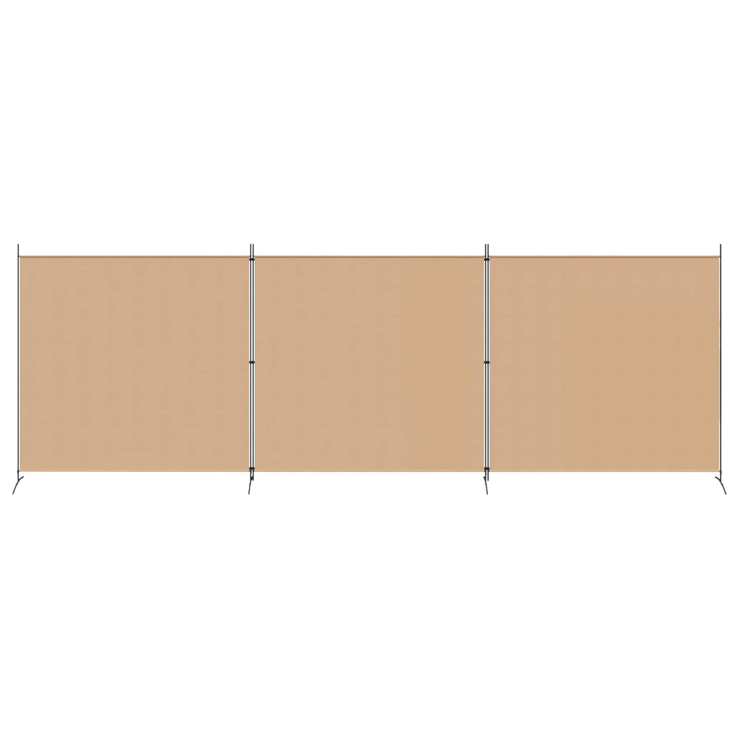 4-Panel Fabric Room Divider 525x180cm | HomeAndLiving