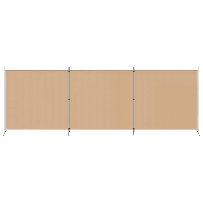 4-Panel Fabric Room Divider 525x180cm | HomeAndLiving