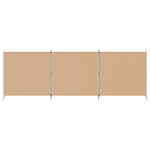 4-Panel Fabric Room Divider 525x180cm | HomeAndLiving