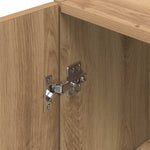 Wall Cabinet Artisan Oak 80cm Engineered Wood | HomeAndLivin