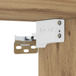 Wall Cabinet Artisan Oak 80cm Engineered Wood | HomeAndLivin
