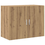 Wall Cabinet Artisan Oak 80cm Engineered Wood | HomeAndLivin