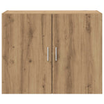 Wall Cabinet Artisan Oak 80cm Engineered Wood | HomeAndLivin
