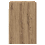 Wall Cabinet Artisan Oak 80cm Engineered Wood | HomeAndLivin